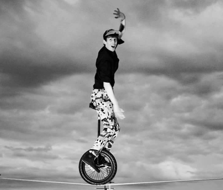 Unicyclist Sam The Act Boutique
